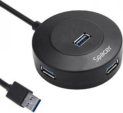Spacer USB Хъб с 4 Порта (USB-A) SPHB-USB-4U-02