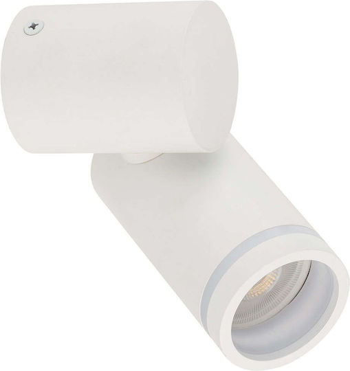 TK Lighting Μονό Σποτ με Ντουί GU10 σε Λευκό Χρώμα