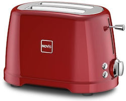 Novis Toaster 2 Slots 900W Red