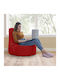 Bean Bag Chair Waterproof Eva Red 64x70x80cm