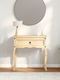 Corona Solid Wood Console Table Solid Pine Wood Solid Pine Wood L73xW35xH73cm