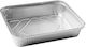 Ταψί Αλουμινίου Μίας Χρήσης 225x175x35mm 1125cc R1-29l