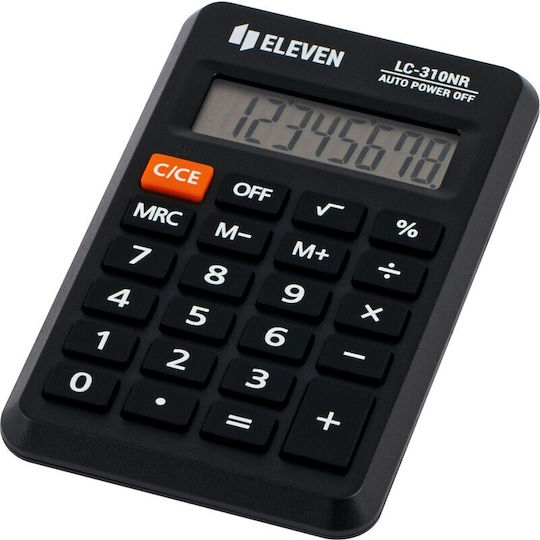Eleven Liquids Calculator în Culoarea Negru 1buc