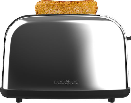 Cecotec Toastin Time 850 Prăjitor de pâine 2 sloturi 850W Inox