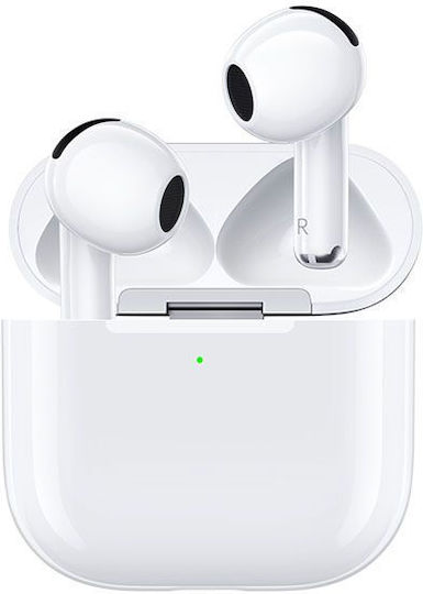 Proda PD-BT660 Ohrstöpsel Bluetooth-Freisprecheinrichtung Kopfhörer mit Ladeetui Weiß