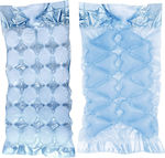 Set de 12 saci de gheață Fackelmann 49391 18 x 36 cm nylon albastru