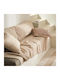 Gofis Home Rathma Sofa Throws 2 Seater Jacquard 180x250cm Wet Sand Beige 375