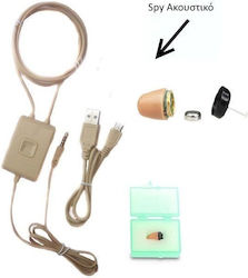 Dispozitiv de ascultare Handsfree 3w Neckloop Spy Earpiece Bug G5329-2