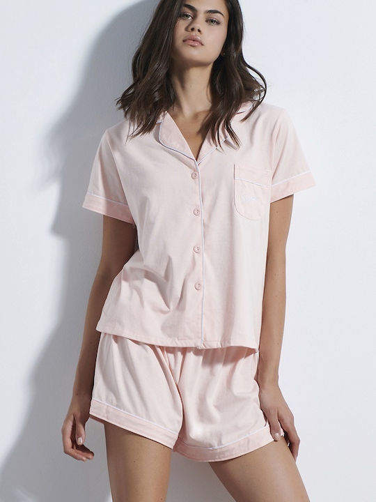 SugarFree Set Summer Women's Pajamas Rose