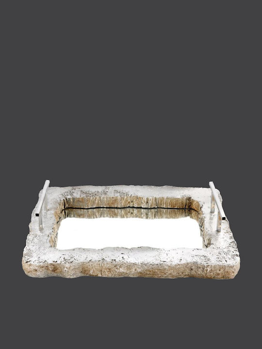 La Vista Wedding Tray made of Metal with Mirror Silver 1pcs