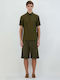 Polo Short Sleeve Sweater Khaki