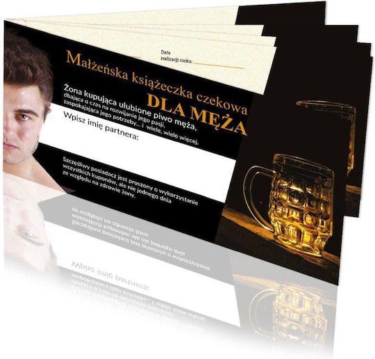 Grajmy razem Marriage Checkbook For Husband Sexy Δώρο