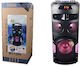 Bluetooth-Lautsprecher 130W mit Radio Schwarz MT-1209