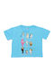 Kids Top Short-sleeved Light Blue