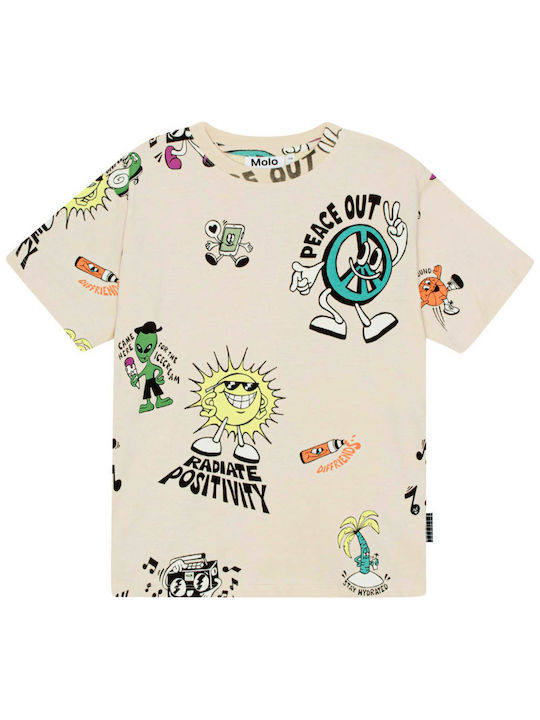 Molo Kinder-T-Shirt Mehrfarbig