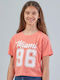 Admiral Kids T-shirt SHELL PINK