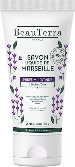 BeauTerra Marseille Schaumbad in Gel mit Glycerin & Duft Lavendel 100ml