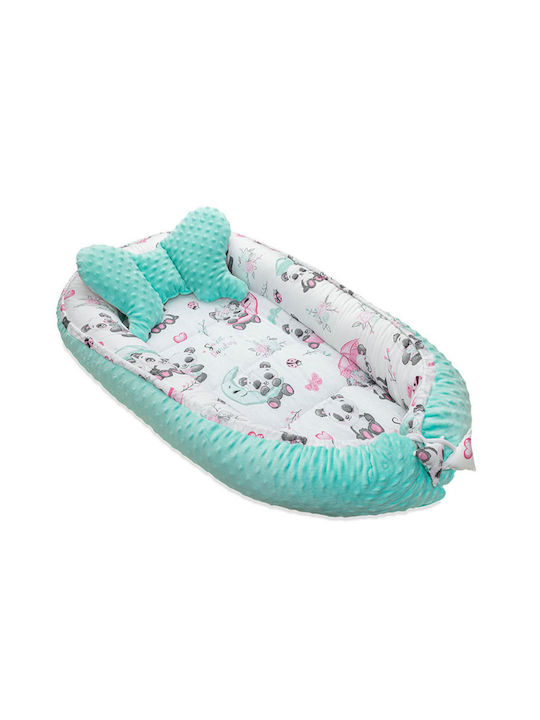 Maboo Baby Nest Minky Sweet Pandas 50x90cm