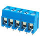 Printed Clamp 5p P5 H12.5 250v/17.5a Blue Xy300v-a-5p Xin Pieces: 5 01.110.0466