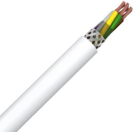 Eurolamp Καλώδιο Ρεύματος με Διατομή 2x1mm² 1m Εύκαμπτο