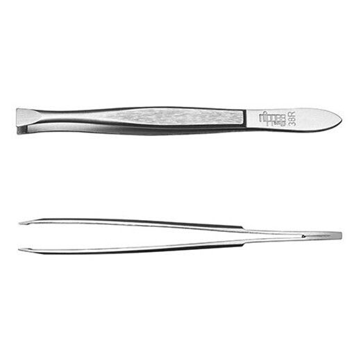 Nippes Solingen Τσιμπιδάκι Φρυδιών με Ίσια Μύτη Ασημί 9cm