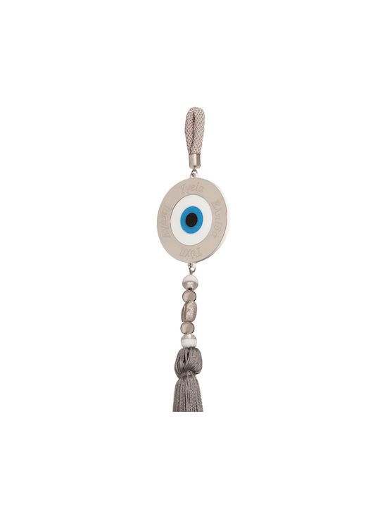 Silver-Plated Charm Circle Eye Plexiglass