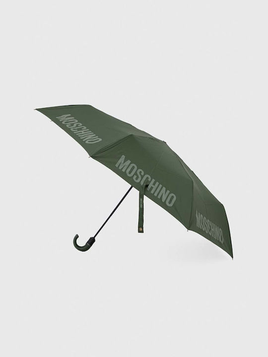 Moschino Umbrella Compact Green