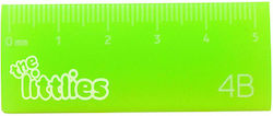 The Littlies Ruller Pencil Eraser Green