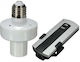 Remote Control E27 Socket Adapter On-off Remote Control Range 50m