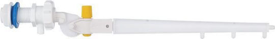 Plastic Adjustable Side Toilet Flapper 1/2'' Spek