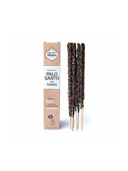Θυμίαμα Palo Santo Yagra Sagrada Madre Premium Incense 8τμχ