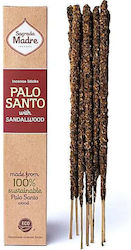 Θυμίαμα Palo Santo Sandalwood Sagrada Madre Premium Incense 8τμχ