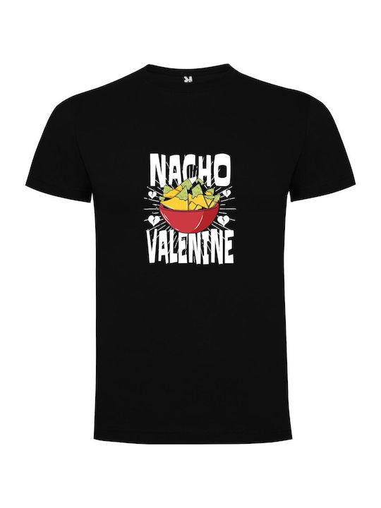 iLovePrints Nacho Amore Fiesta Tricou Negru