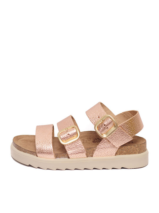Yokono Leather Women's Flat Sandals Anatomic in...