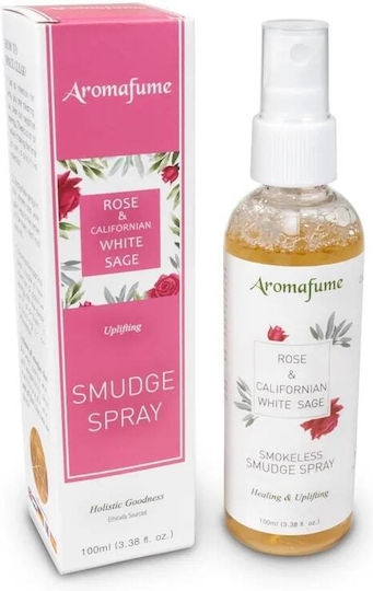 Aromatic Spray for Energy Cleansing of Space Aura Sage & Rose