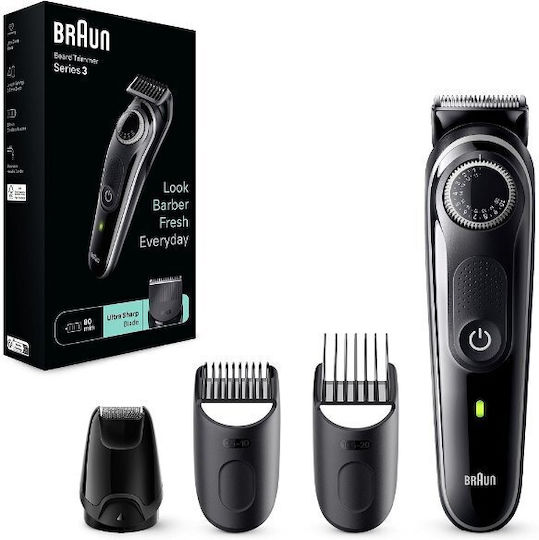 Braun Series 3 Wiederaufladbar Haarschneidemaschine Schwarz BT3440