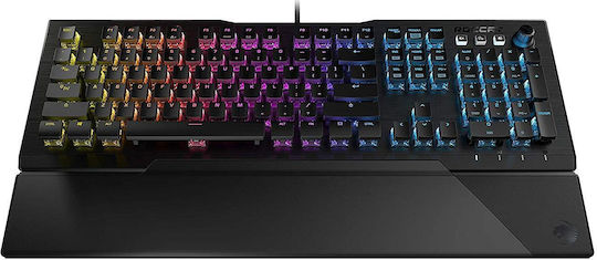 Roccat Vulcan 121 AIMO Gaming Μηχανικό Πληκτρολόγιο με Titan Linear διακόπτες και RGB φωτισμό (Αγγλικό US)