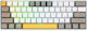 Redragon Draconic PRO K530 Drahtlos Gaming Mechanische Tastatur mit Benutzerdefiniert Braun Schaltern und RGB-Beleuchtung (Englisch US) Gray/Yellow