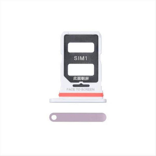 Υποδοχή Κάρτας Sim Ροζ για XIAOMI 12 LITE 5G
