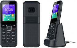 Mobiwire Homephone Single SIM Mobil cu Butone Negru