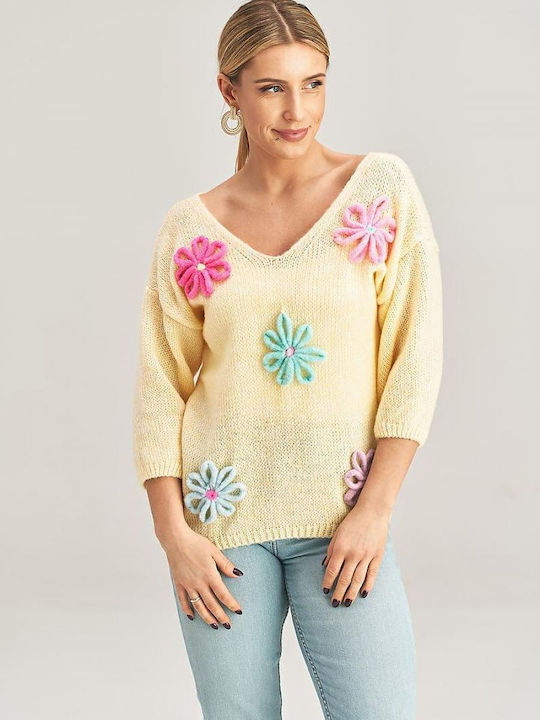 Figl Women's Sweater Yellow