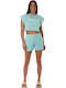 Women's T-shirt Turquoise