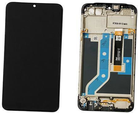Oppo Οθόνη με Μηχανισμό Αφής και Πλαίσιο για Oppo A12 CPH2083, CPH2077 (Μαύρο)