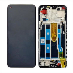 Οθόνη με Πλαίσιο για Realme 7 5G Oppo Find X5 Lite (Μαύρο)