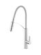 Deante Kitchen Faucet Counter Retractable Silver