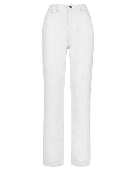 DKNY Γυναικείο Jean Παντελόνι Λευκό