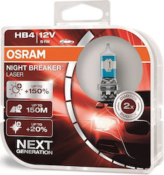 Osram Lămpi Autoturismului HB4-9006 51W