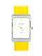 Extreim Watch with Yellow Leather Strap