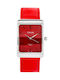 Extreim Watch with Red Leather Strap