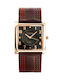 Extreim Watch with Brown Leather Strap